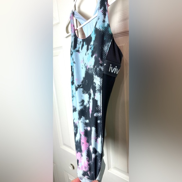 3 IVIVVA by LULULEMON Tank Tops Bundle Girls Racerback Keep Ur Cool Reversible - Picture 14 of 16